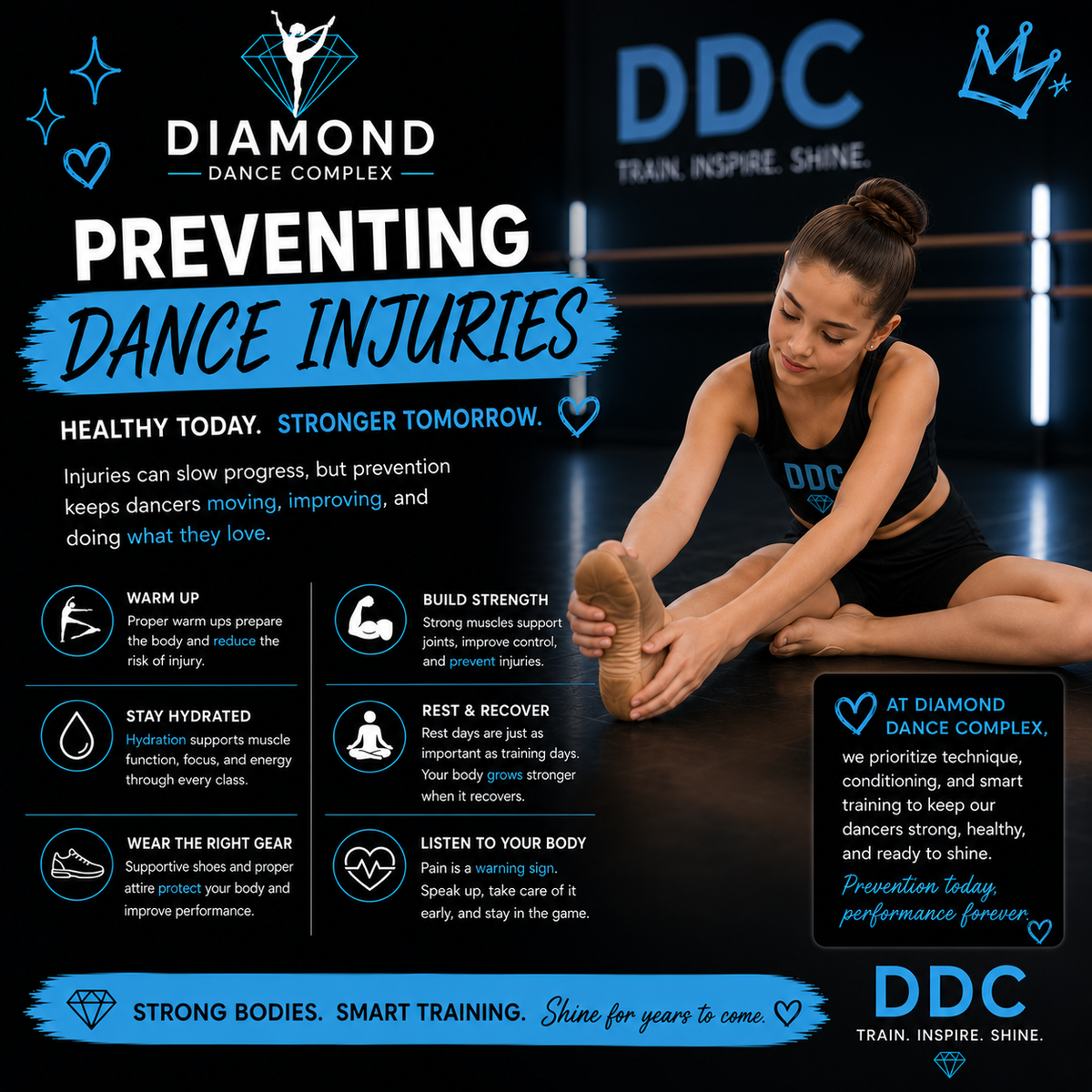 Preventing Dance Injuries | Diamond Dance Complex
