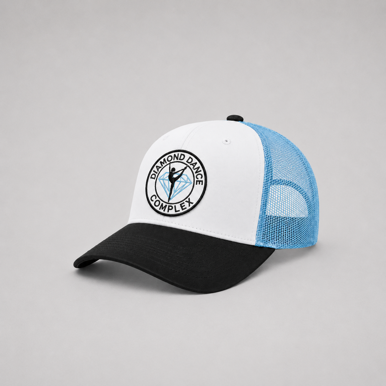 DDC TRUCKER HAT WHITE/BLUE