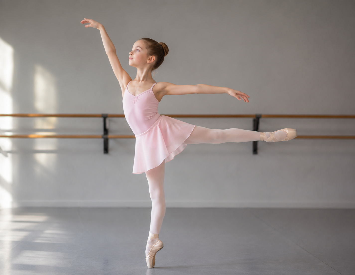 Dancer in a posed position at Diamond Dance Complex in Pembroke Pines